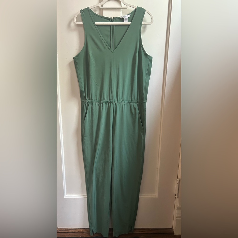 Athleta Green Jumpsuit
